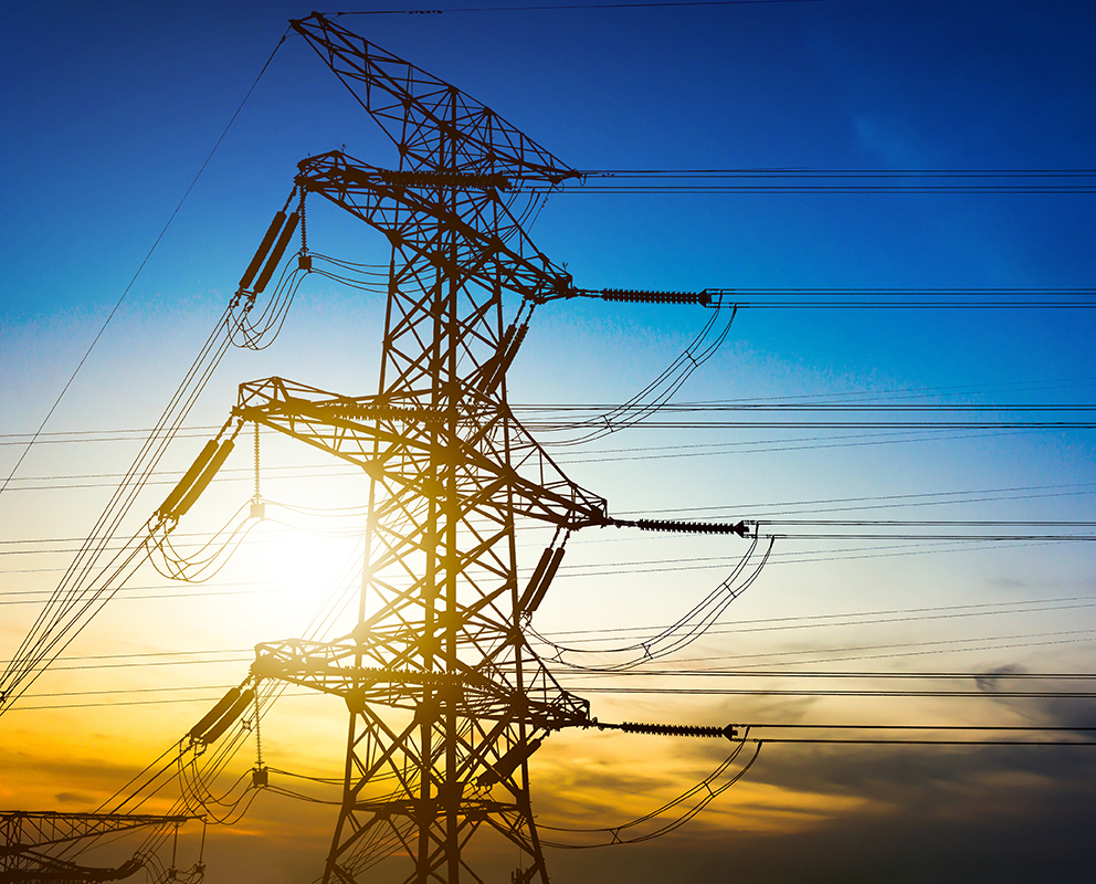 Power Line Tower